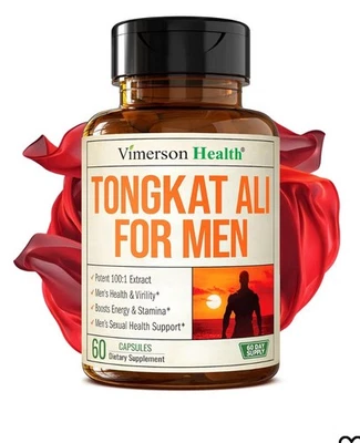 Vimerson Health Tongkat Al Energy Fuerza y Soporte para Constructor Muscular 60 Cápsulas Foto 1 de 4