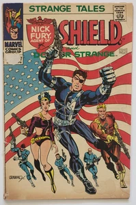 STRANGE TALES #167 (MARVEL 1968) EST~FN-(5.5) NICK FURY CLASSIC JIM STERANKO ART - Foto 1 di 24
