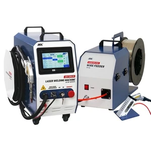 US Stock ALW-1200 Saldatrice Laser a Fibra per Acciaio al Carbonio Alluminio Ottone - Foto 1 di 13