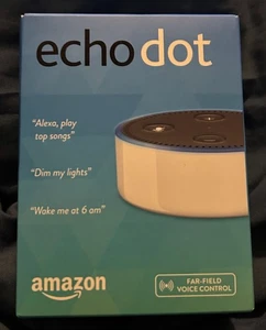 Amazon Echo Dot 2nd generation Smart Speaker with Alexa white - Picture 1 of 6