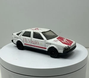 Corgi SAAB 9000 Fly Virgin White Car Die Cast Toy Model Vehicle - Picture 1 of 7