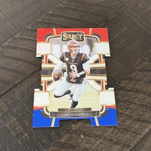 2023 Panini Select Concourse Joe Burrow #20 Red & Blue Prizm Die-Cut - Bild 1 von 5