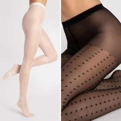 Fiore Charlize 15DEN Strumpfhose Schwarz, Weiß, Natural– M-XL Elegant & Feminin - Bild 1 von 4