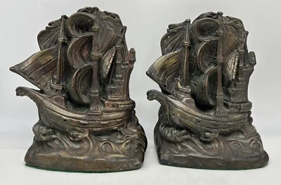 Armor Bronze Invincible Armada, Bronze Clad Bookends - Image 1 of 4