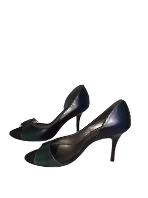 Tacones Carlos by Carlos Santana Azul Verde Umbre Foto 1 de 4