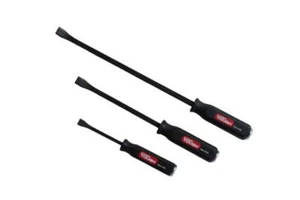 3 Piece Pry Bar Tool Set with Metal Striking Caps, New - Picture 1 of 11