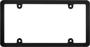 Marco de matrícula de aluminio anodizado mecanizado CNC para automóvil - Línea delgada - Imagen 1 de 4