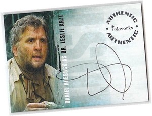 Lost Season 1 (One) - A-9 Daniel Roebuck - Dr Leslie Arzt Autograph/Auto Card
