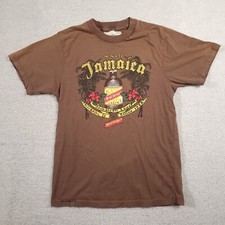 Contagious Red Stripe Beer Cool Since 1928 Lager Beer Jamaica T Shirt Mens Large