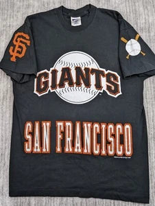 VTG 1997 Pro Player San Francisco Giants MLB T-Shirt Mens Large Double Sided USA - Picture 1 of 14