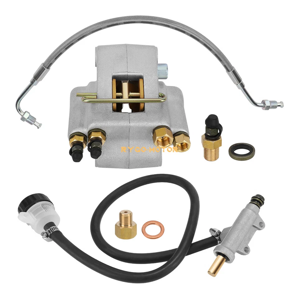 Rear Brake Caliper Master Cylinder w/Hose for 2001 Polaris Diesel 455 Worker 500 - Image 1 of 4