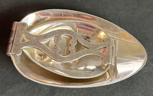 Antique Sterling Silver Folding Medicine Spoon The Metcalf Co. New York - Picture 1 of 4