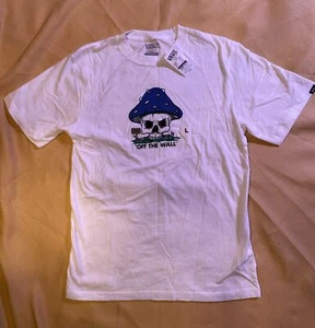 NWT Vans Off The Wall Doom Park SS Tee Boy's Youth Graphic T-Shirt Sz L 12-14 - Picture 1 of 9