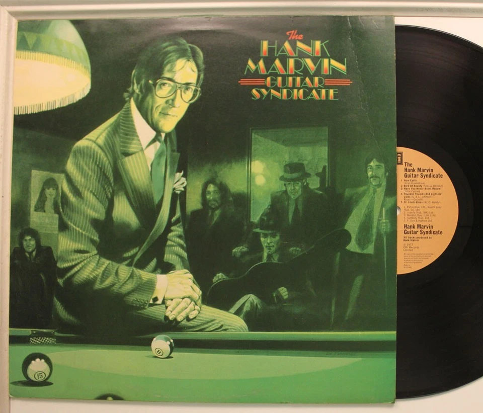 Hank Marvin Guitar Syndicate Uk Import Lp Self-Titled (1977) On Emi - Vg++ To NM - Image 1 of 1