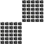200 Pcs Clip Cord Buckles Wire Clamp for Car Desk