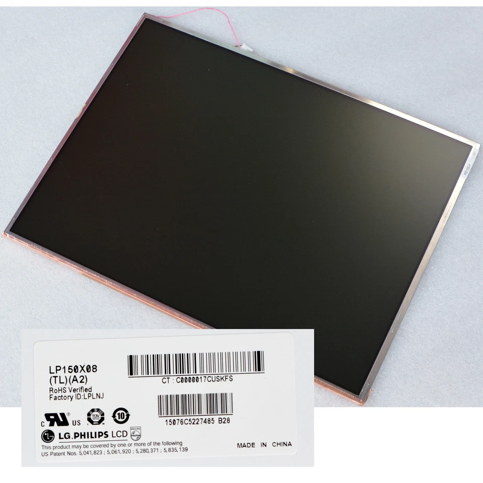 LG PHILIPS DISPLAY PANEL LP150X08 (TL) (A2) TLA2 38,1CM 15" 1024x768 30PIN M417 - Bild 1 von 1