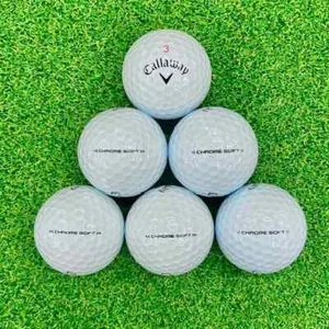 48 Mint Callaway Golf Balls Chrome Soft AAAAA 5A Free Shipping Bulk Deal - Picture 1 of 6