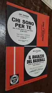 spartiti musicali vintage chi sono per te joe cocker 1972 - Imagen 1 de 2