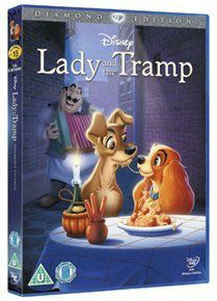 Lady And The Tramp Diamond Edition - Disney Gold Oval 15 on Spine - New/Sealed - Image 1 of 1