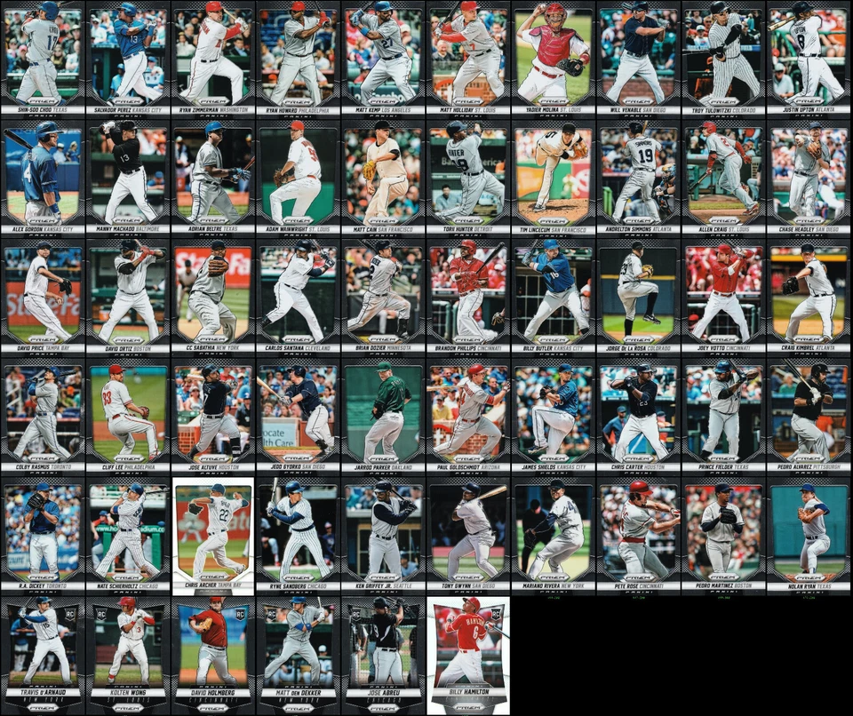 2014 Panini Prizm Baseball BASE CARDS Pick Your Player(s) See Description - Image 1 of 1