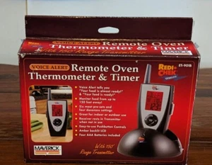 Termómetro y temporizador de horno remoto alerta de voz Maverick Redi Chek inalámbrico ET-901B☆ - Imagen 1 de 3