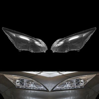 Un par de fundas para pantalla de coche aptas para Peugeot 3008 2013-2015 carcasa de lente de faro Foto 1 de 4