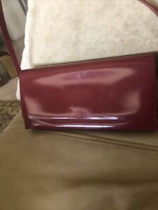 Coccinelle Burgundy  Patent Leather handbag