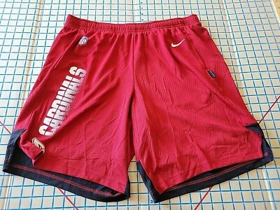 Arizona Cardinals Nike NFL Training Apparel Dri-Fit Athletic Shorts Men's L~ #13 - Image 1 of 4