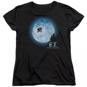 E.T. Camiseta para mujer The Extra Terrestrial "Moon Scene" - Imagen 1 de 3