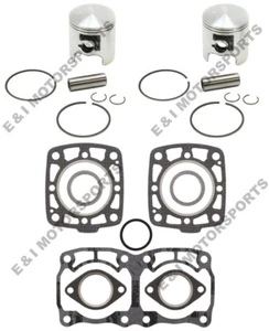 Yamaha Exciter II LE 570 SPI Piston Kits Top End Gasket Set 73mm 1991 1992 1993 - Picture 1 of 24
