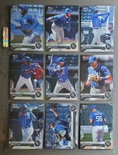 2021 Topps Now Kansas City Royals Road to Opening Day 15 Card Set Salvador Perez