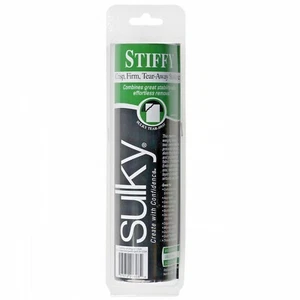Sulky Stiffy Firm Tear-Away Stabilizer White Medium Wt. 8in x 11 yds Embroidery - Picture 1 of 1