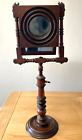Antique Zograscope  for viewing 18th, 19th Century Vue d'Optique Prints