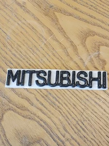 Kohlefaser Mitsubishi Abzeichen - Bild 1 von 2