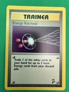 Trainer - Energy Retrieval - 110/130 - Base2 Set - Unlimited Edition - NM - Picture 1 of 2