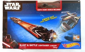 Hot wheels Star Wars Blast and Battle lightsaber launcher Disney - Picture 1 of 4