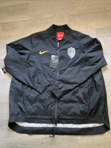 NIKE Cleveland Cavaliers Windbreak Jacket Size Medium black Cover