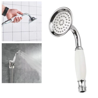 Handbrause Retro Nostalgie Duschkopf Brause 1/2 " Schlauch Anschluss Neu - Bild 1 von 4