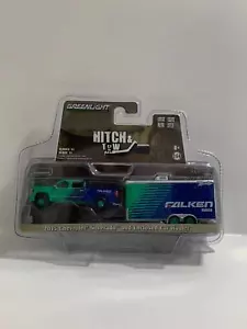 Greenlight 32110-B Gancio di traino 1:64 2015 Chevrolet Silverado & Hauler - CHASE - Foto 1 di 1