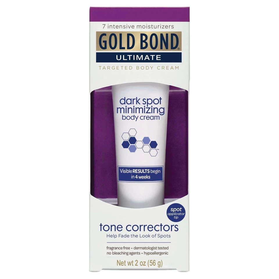 Gold Bond Ultimate Dark Spot Minimizing Body Cream 2 Oz 111d