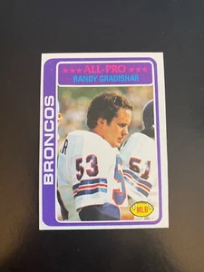 Topps Football #480 Randy Gradishar 1978!! ¡ENVÍO DE $1!! - Imagen 1 de 2