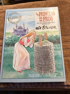 PRINZESSIN UND DER FROSCH GRIMM BROS LIMITIERT DELUXE SCHILD WILL EISNER HC 100/300 SELTEN - Bild 1 von 7