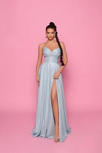 Formal Dress Nicoletta NP176 Size 12, Baby Blue RRP $460 - Picture 1 of 3