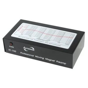 Dynavox TC-750 Profi Phonovorverstärker -für MM-Systeme -Schwarz - Bild 1 von 4