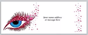 30 Personalized Address Labels Abstract Eye (bo 561) - Picture 1 of 3