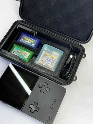 SENAC Analogue Pocket Carrying Case – Holds 4 Games + USB-C Slot | Compact Travel Case