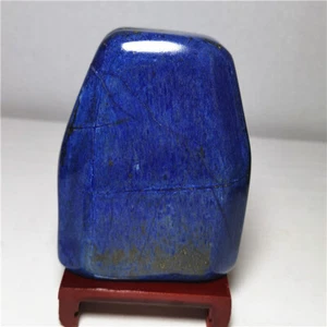 677g Natural lapis lazuli quartz crystal coarse polishing furnishing articles - Picture 1 of 8