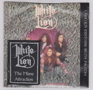 White Lion Lights & Thunder Limited Edition 7" With Patch Sealed - Picture 1 of 2