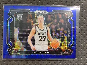 2024 Prizm Draft #57 Caitlin Clark Blue Wave Variation 098/249 Mint Iowa - Bild 1 von 7