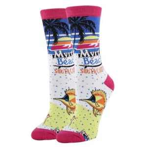 Myrtle Beach - Women's Funny crew socks - Picture 1 of 4